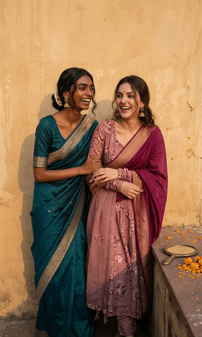 SAANJH FEMALE APPAREL - MODEL AD SHOOT 1